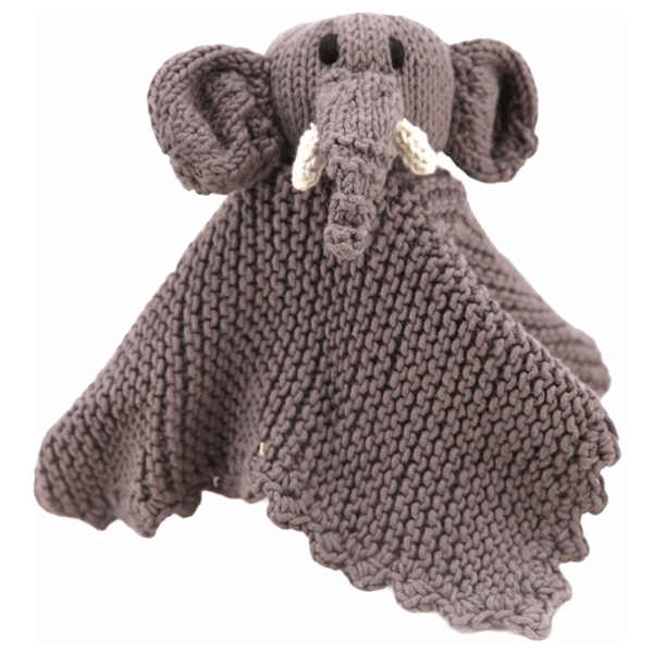 Kenana Knitters : Elephant (Small) - 100% Ecoresponsable - Mer(e)veilleuse