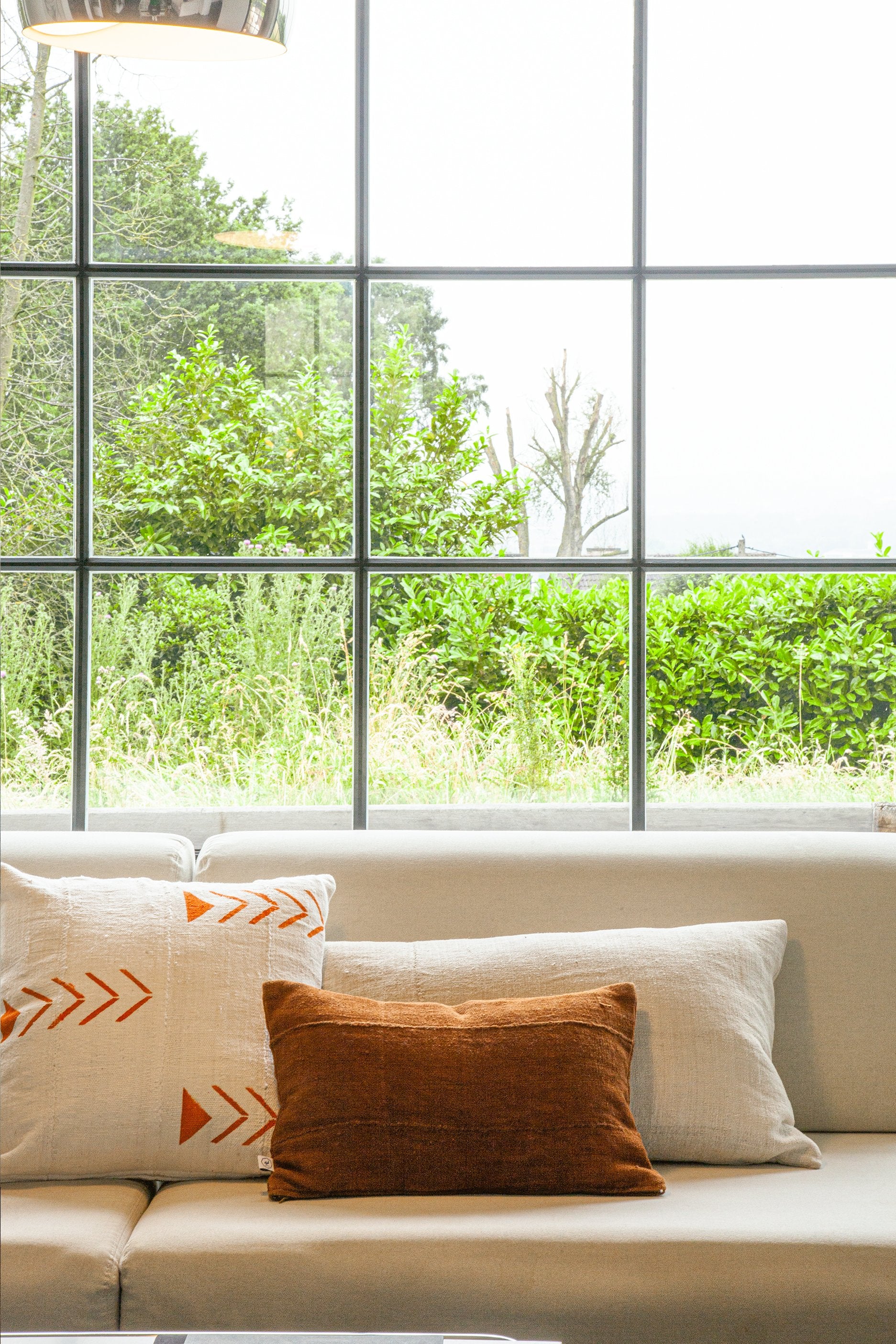 Housses de coussins en bogolan – Inspirations printemps