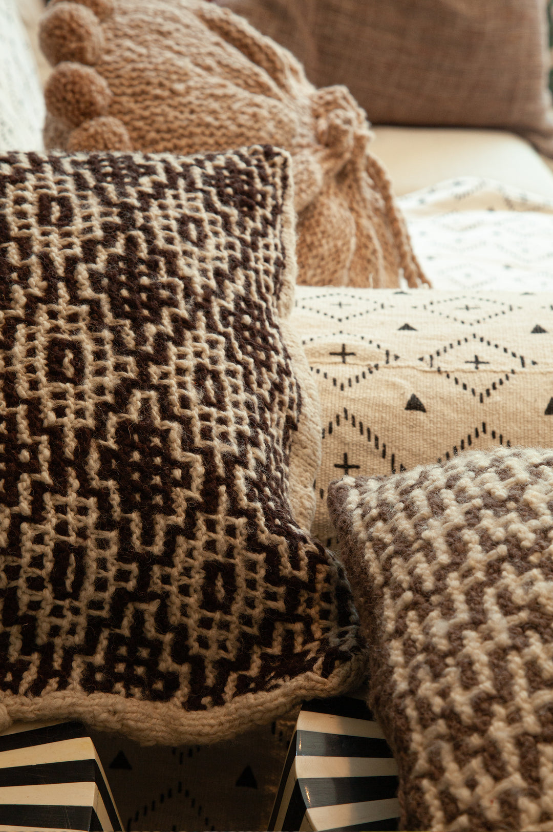 Un canapé rabillé pour l'hiver - Studio Matongé