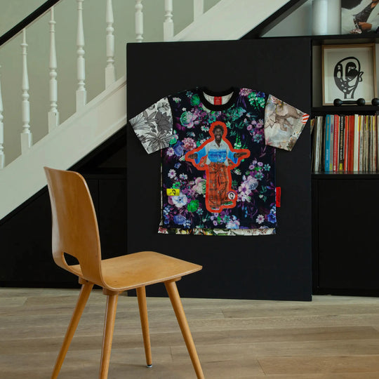 T-shirt Wearable-Art - Collection micro-capsule JP MIKA BISENGO FASHION x XULY-BËT - Studio Matongé