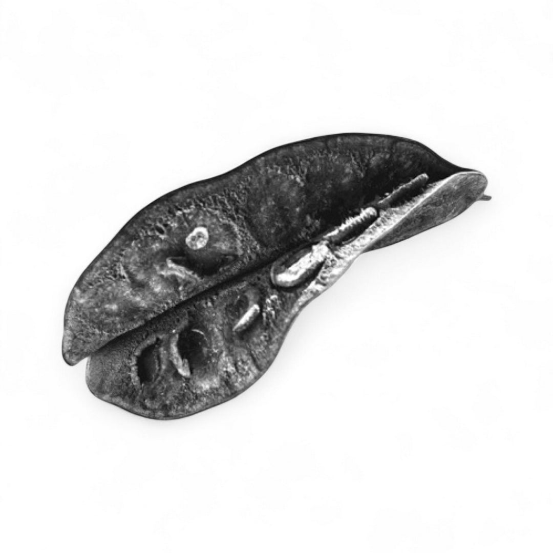 Ana Bloom - Résistances Végétales - Pear Lips - Tirage Piezo au Charbon sur papier fine art 350 gr, en format 10x10 cm. Edition signée de l'artiste et encadrée de 100 exemplaires+2 Épreuves d’artistes.  