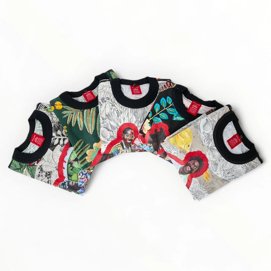 T-shirt Wearable-Art - Collection micro-capsule JP MIKA BISENGO FASHION x XULY-BËT - Studio Matongé