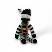 Doudou zèbre à longues pattes - Peluche éco-responsable en coton bio - THEO - Studio Matongé
