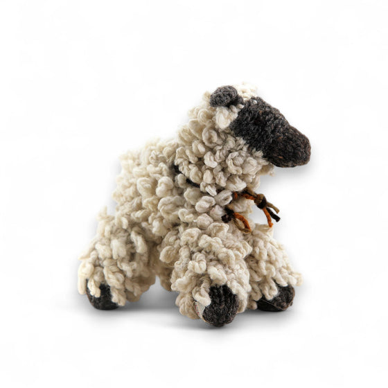 MILTON doudou mouton en laine bio