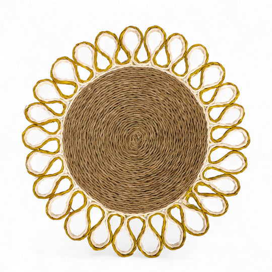 LUTINDZI – Set de table festonné