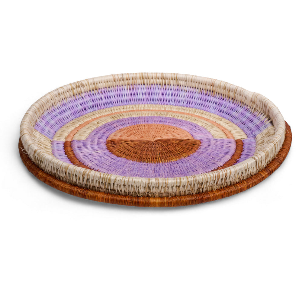 ZAMA-HAUSA – Plateau mural en herbe tressée