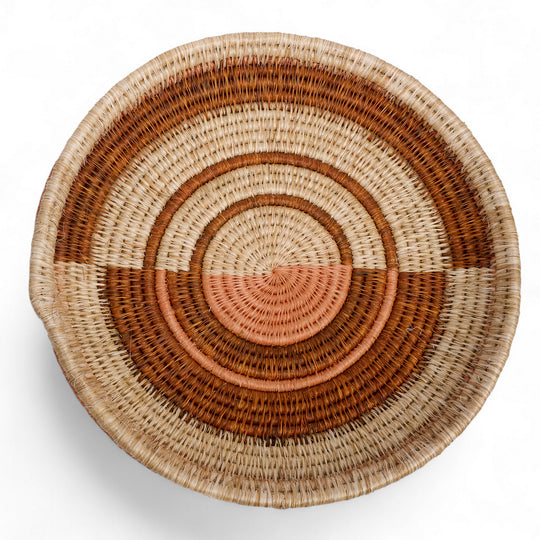 ZAMA-KORA – Handgevlochten grafisch dienblad