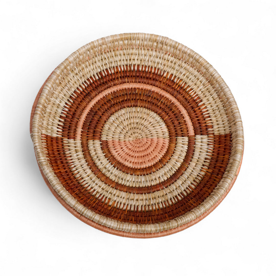 ZAMA-KORA – Handgevlochten grafisch dienblad