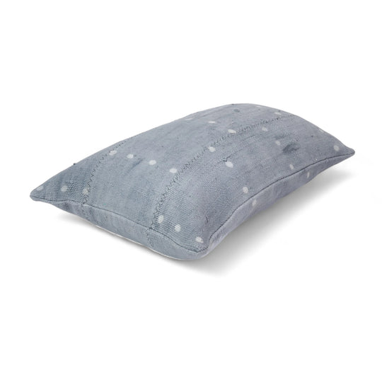 Housse de coussin ethnique - Série limitée - Bogolan gris - KIVUJU - Studio Matongé - 30 x 50 cm