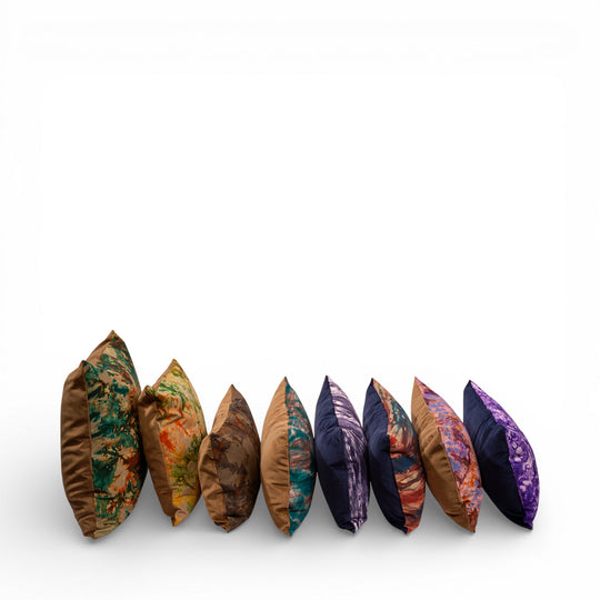 KUMASI IRIS – Housse en kokodunda et velours