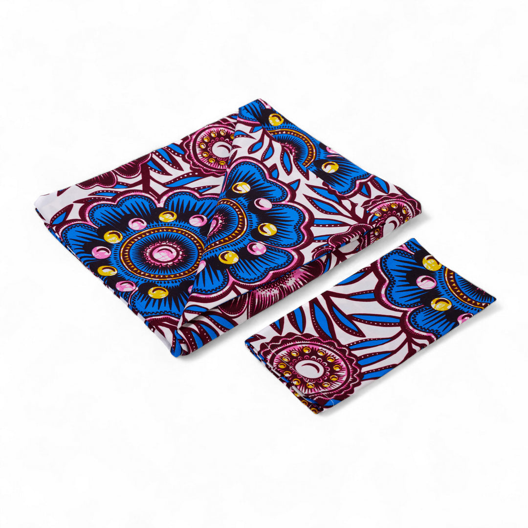 MBILA-FEWA - Nappe en wax 115 × 195 cm