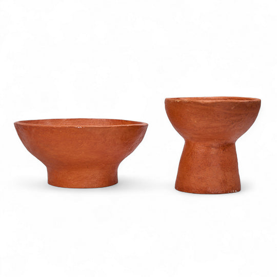 MBABANE – Coupe en papier mâché recyclé. Fait main