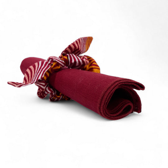 SAVUTI set de 4 serviettes de table