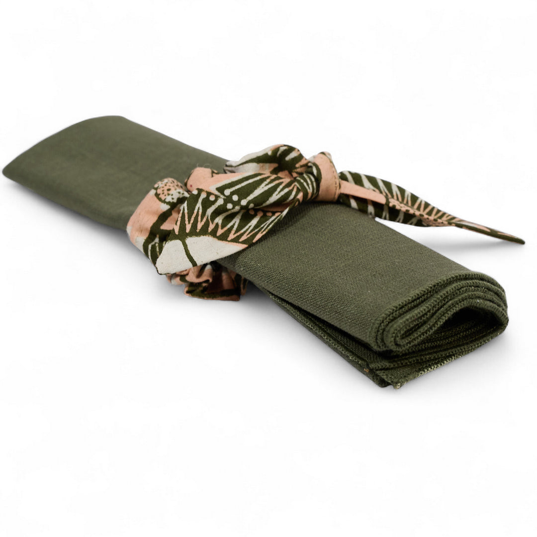 SAVUTI set de 4 serviettes de table