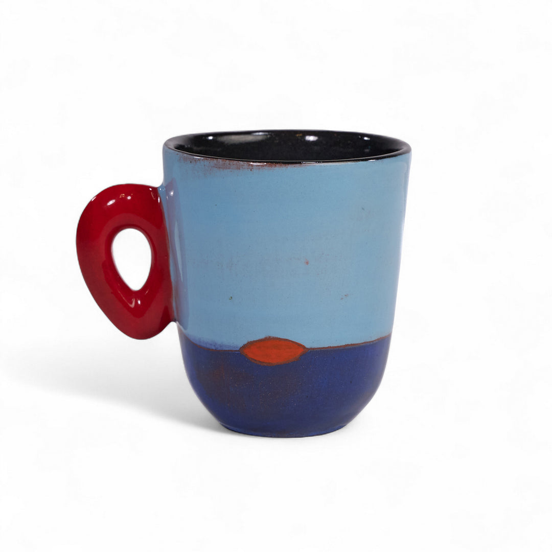 MARABA – Duo keramische mokken in color block