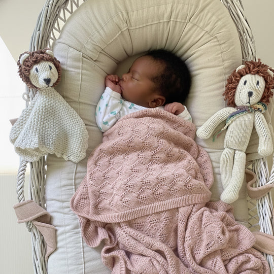 HUGO doudou lion en coton bio