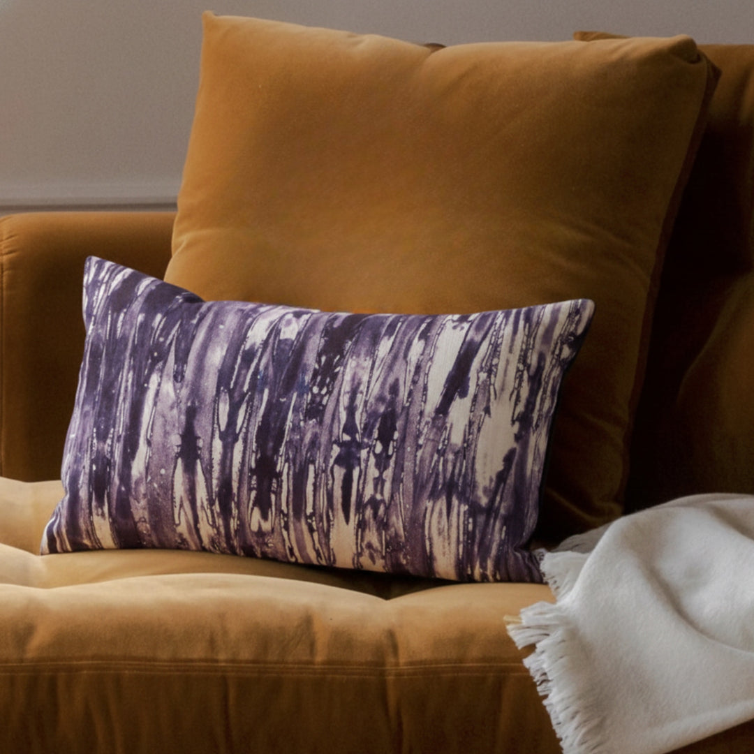 KUMASI NUIT INDIGO – Housse en kokodunda et velours