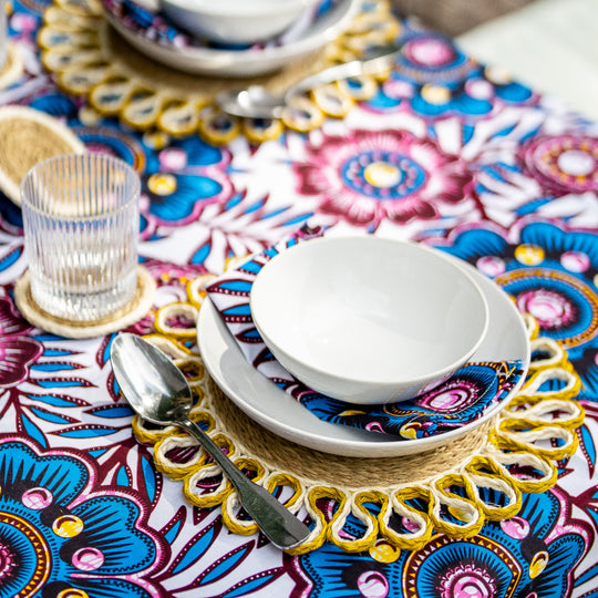 LUTINDZI – Set de table festonné