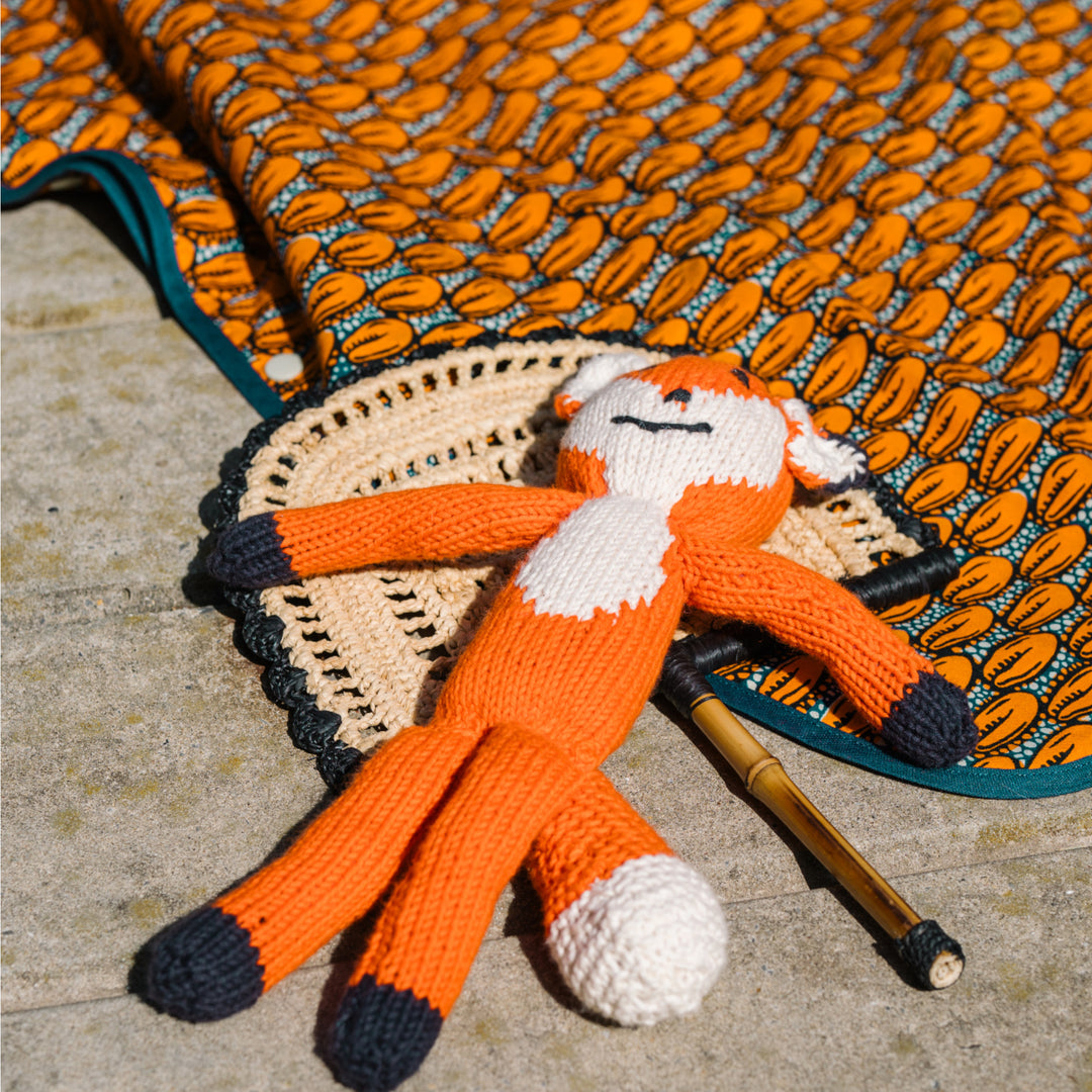 EDOUARD organic cotton fox comforter