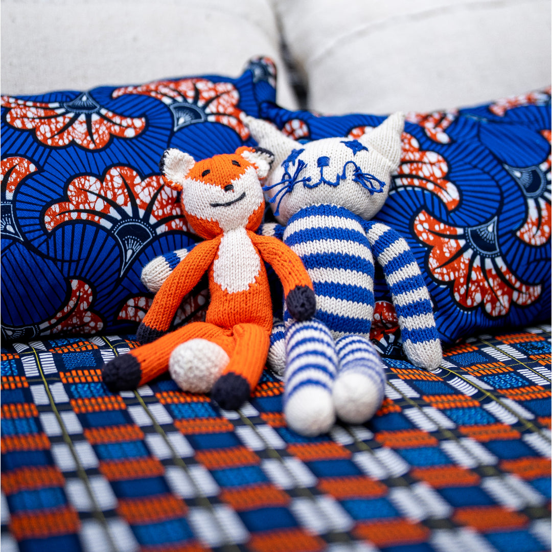 EDOUARD organic cotton fox comforter