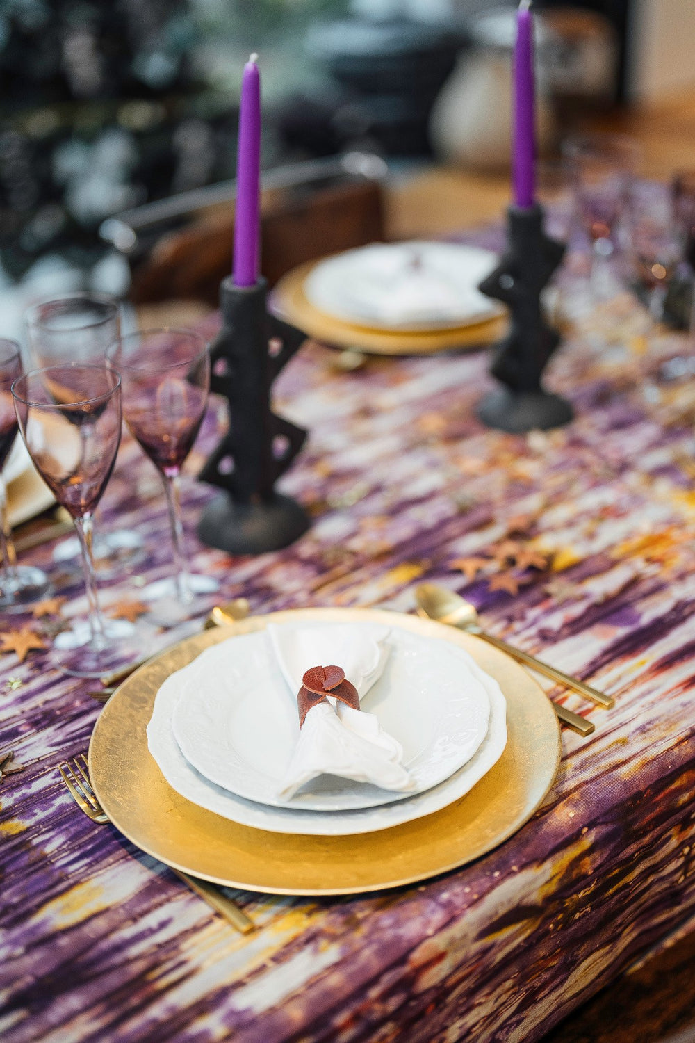 NSINGWENI – Sculpturale kandelaar van papier-maché