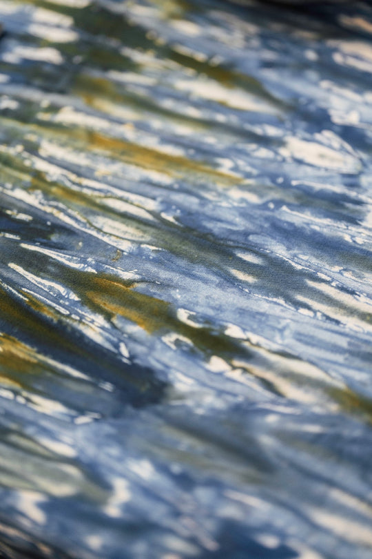 DUNDA LAGUNE tablecloth in kokodunda – Unique piece