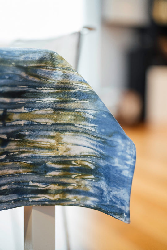 DUNDA LAGUNE tablecloth in kokodunda – Unique piece