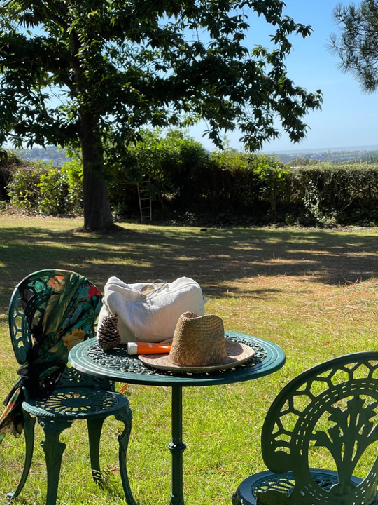 Trousse de toilette XXL en Bogolan et wax - ROHO - Studio Matongé