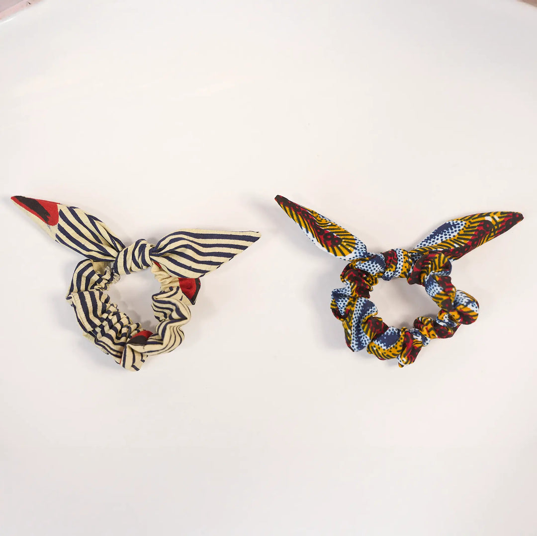 Chouchou MOYO – Wax upcyclé