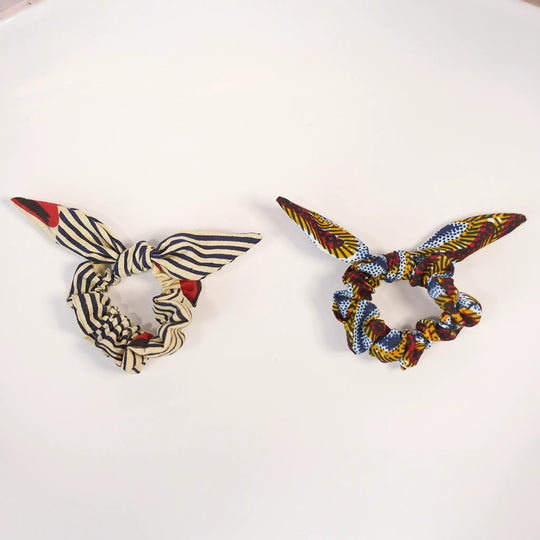 Chouchou MOYO – Wax upcyclé