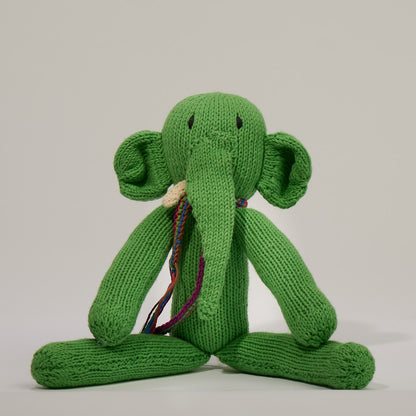 Long-legged elephant soft toy - Eco-responsible soft toy in organic cotton - MARGE