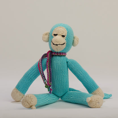 Doudou singe à longues pattes - Peluche éco-responsable en coton bio - JOSEPH