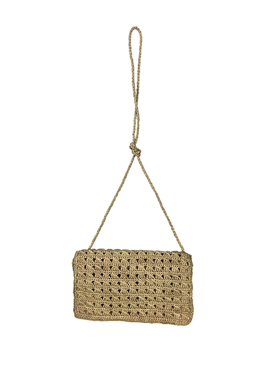 TOVO — Mini hand-woven raffia bag