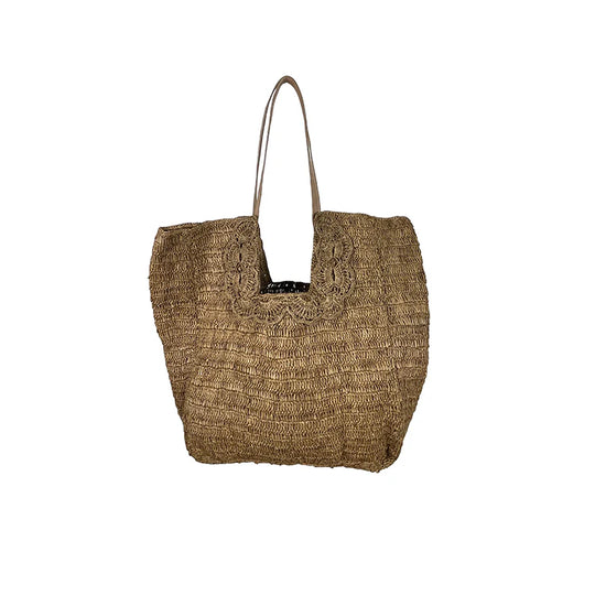 TOKY - Raffia bag with a romantic touch