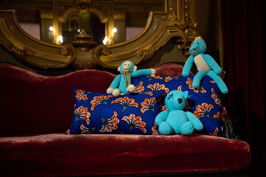 LEON handgemaakte beer van biologisch katoen