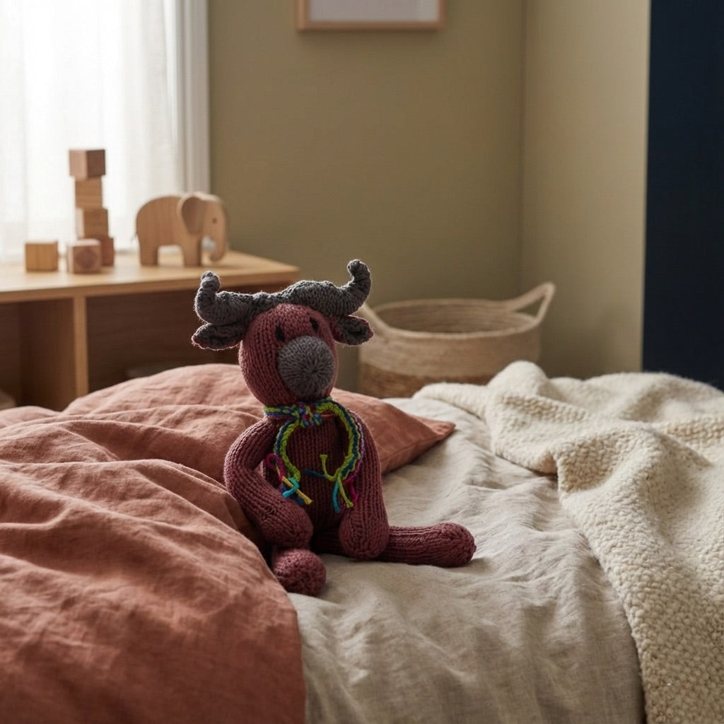 ANGELO doudou buffle en coton bio