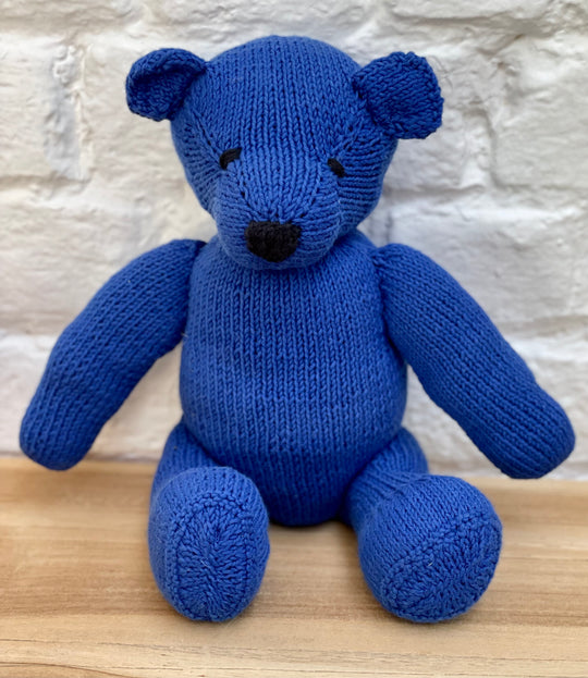 LEON handgemaakte beer van biologisch katoen