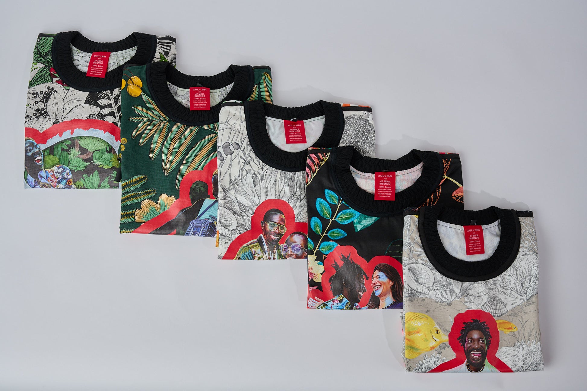 T-shirt Wearable-Art - Collection micro-capsule JP MIKA BISENGO FASHION x XULY-BËT - Studio Matongé