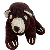 Peluche en laine bio faite main éco-responsable - Doudou ours XL- SCHUMAN - Studio Matongé