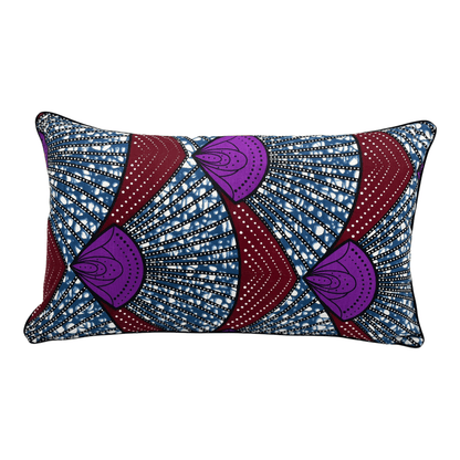 Ethnic cushion cover - Multicolor wax - SANAA